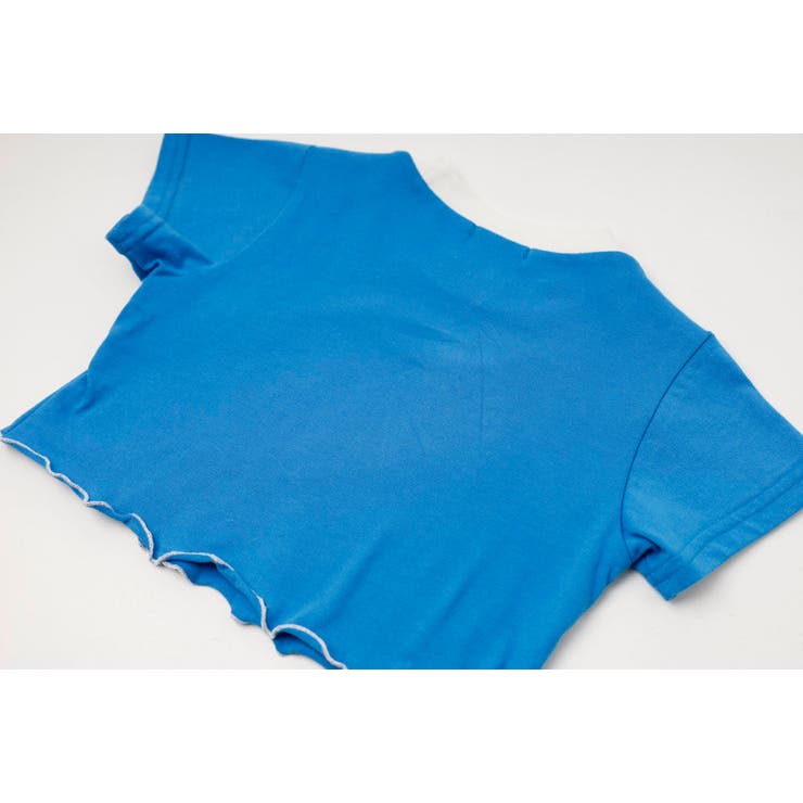 【綿100％/吸水速乾】ハートエンジェルラメプリントカットクロップドTシャツ | URBAN CHERRY | 詳細画像32 