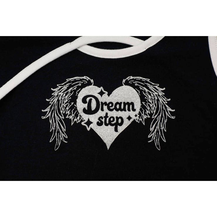 【綿100％/吸水速乾】ハートエンジェルラメプリントカットクロップドTシャツ | URBAN CHERRY | 詳細画像35 