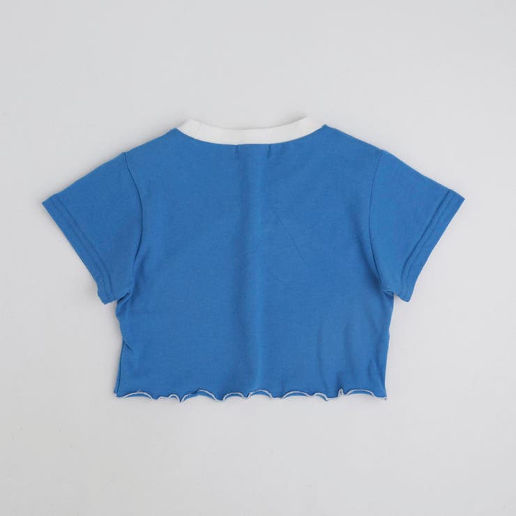 【綿100％/吸水速乾】ハートエンジェルラメプリントカットクロップドTシャツ | URBAN CHERRY | 詳細画像9 