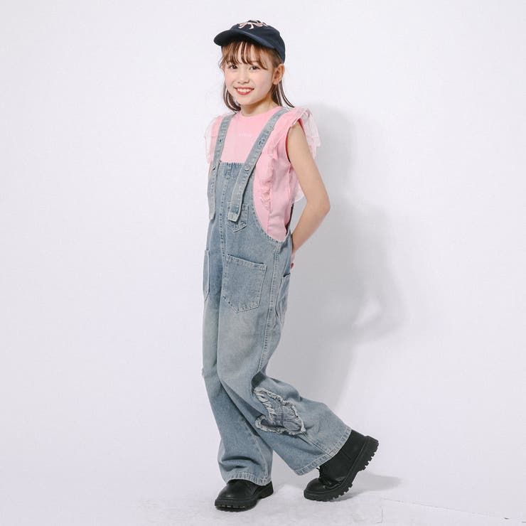 「快適さらリブ素材」シアーフリルノースリーブリブトップス | URBAN CHERRY | 詳細画像37 