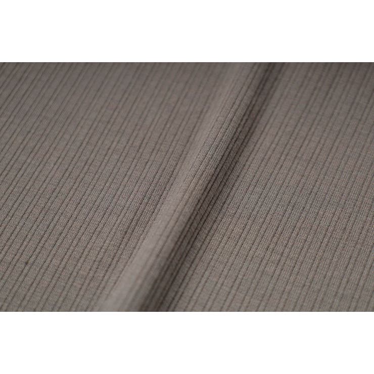 「快適さらリブ素材」カットショルダーシアーフリルリブトップス | URBAN CHERRY | 詳細画像30 