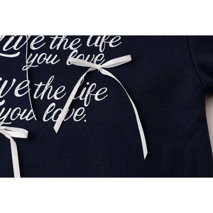 フレンチロゴプリントレースドッキングトレーナー | URBAN CHERRY | 詳細画像18 