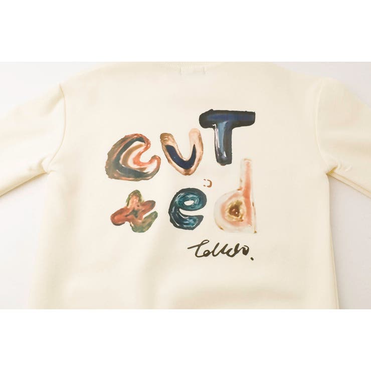 オーバーサイズペイントライクプリントデザイントレーナー | URBAN CHERRY | 詳細画像17 