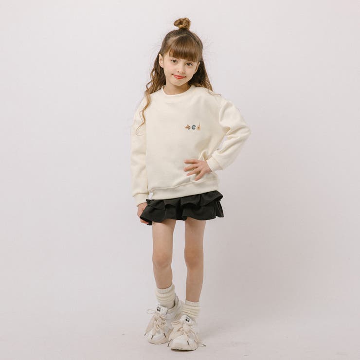 オーバーサイズペイントライクプリントデザイントレーナー | URBAN CHERRY | 詳細画像3 