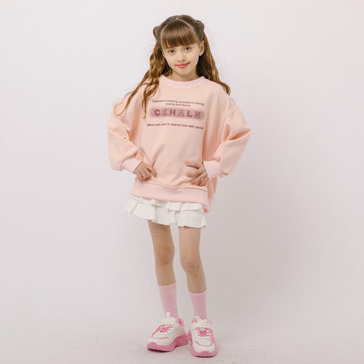 ショルダーリボンデザインプリントトレーナー | URBAN CHERRY | 詳細画像15 