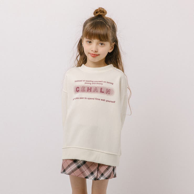 ショルダーリボンデザインプリントトレーナー | URBAN CHERRY | 詳細画像30 