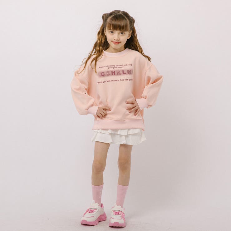 ショルダーリボンデザインプリントトレーナー | URBAN CHERRY | 詳細画像31 