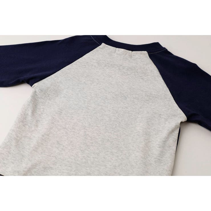 バイカラーフロントロゴプリントハーフジップトップス | URBAN CHERRY | 詳細画像20 