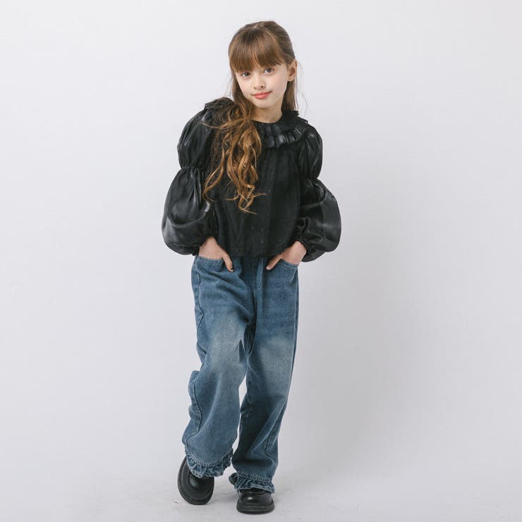 フリルカラーチュールドッキングブラウス | URBAN CHERRY | 詳細画像13 