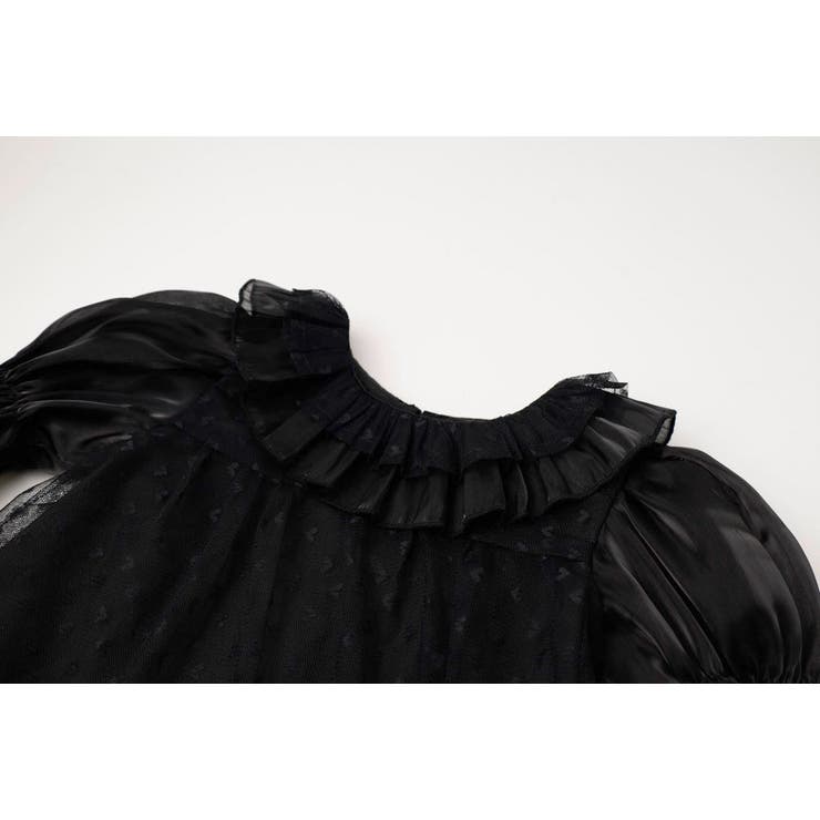 フリルカラーチュールドッキングブラウス | URBAN CHERRY | 詳細画像15 
