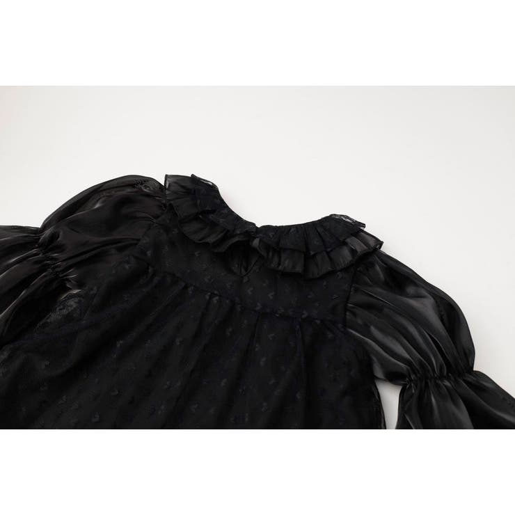 フリルカラーチュールドッキングブラウス | URBAN CHERRY | 詳細画像21 