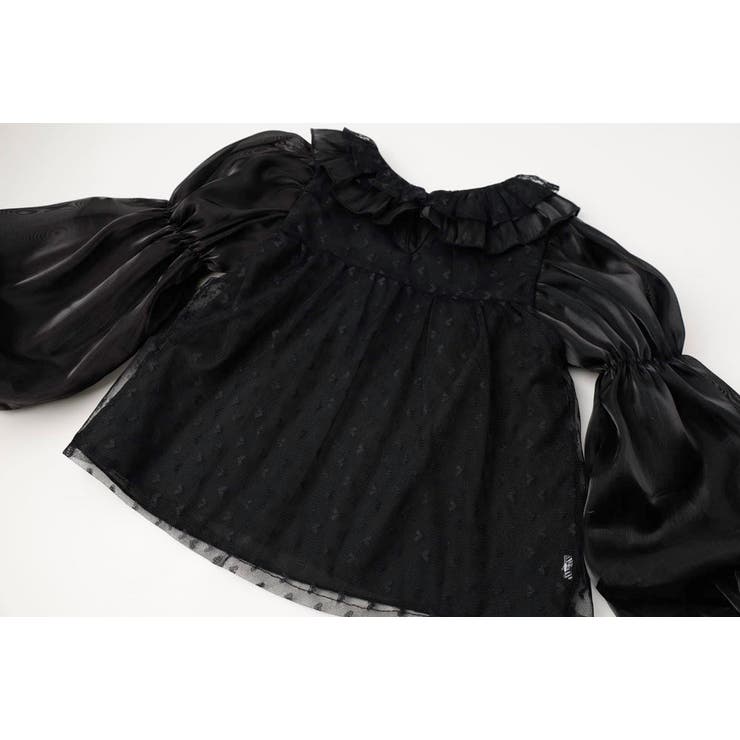 フリルカラーチュールドッキングブラウス | URBAN CHERRY | 詳細画像22 