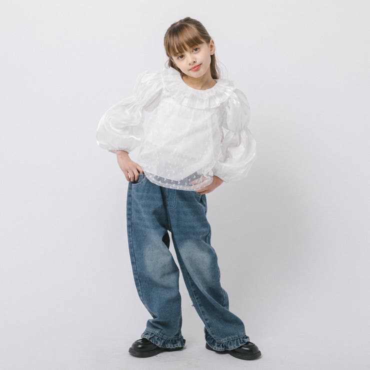 フリルカラーチュールドッキングブラウス | URBAN CHERRY | 詳細画像27 