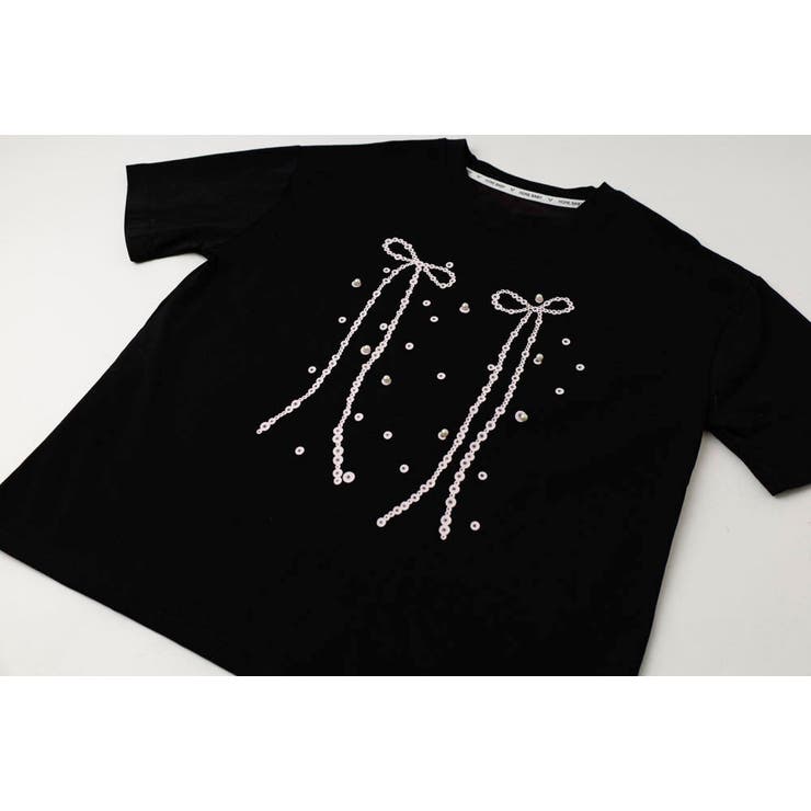 パールリボンデザインTシャツ | URBAN CHERRY | 詳細画像11 