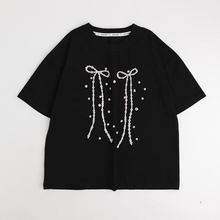 パールリボンデザインTシャツ | URBAN CHERRY | 詳細画像2 