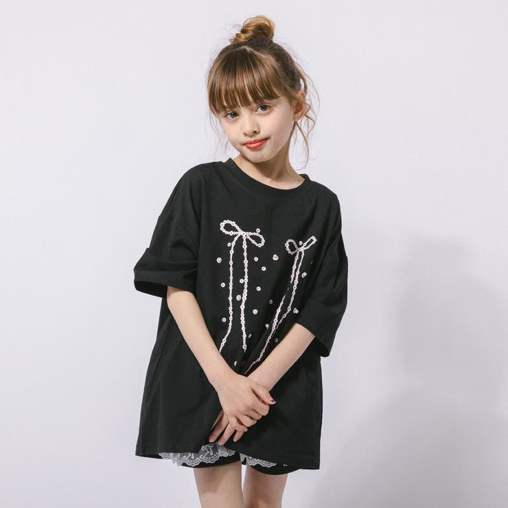 パールリボンデザインTシャツ | URBAN CHERRY | 詳細画像7 