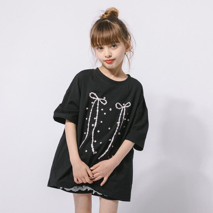 パールリボンデザインTシャツ | URBAN CHERRY | 詳細画像8 