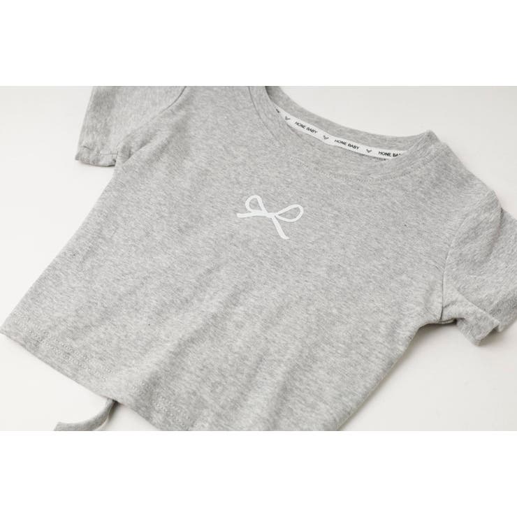 バックカットデザインワンポイントリボンプリントTシャツ | URBAN CHERRY | 詳細画像32 