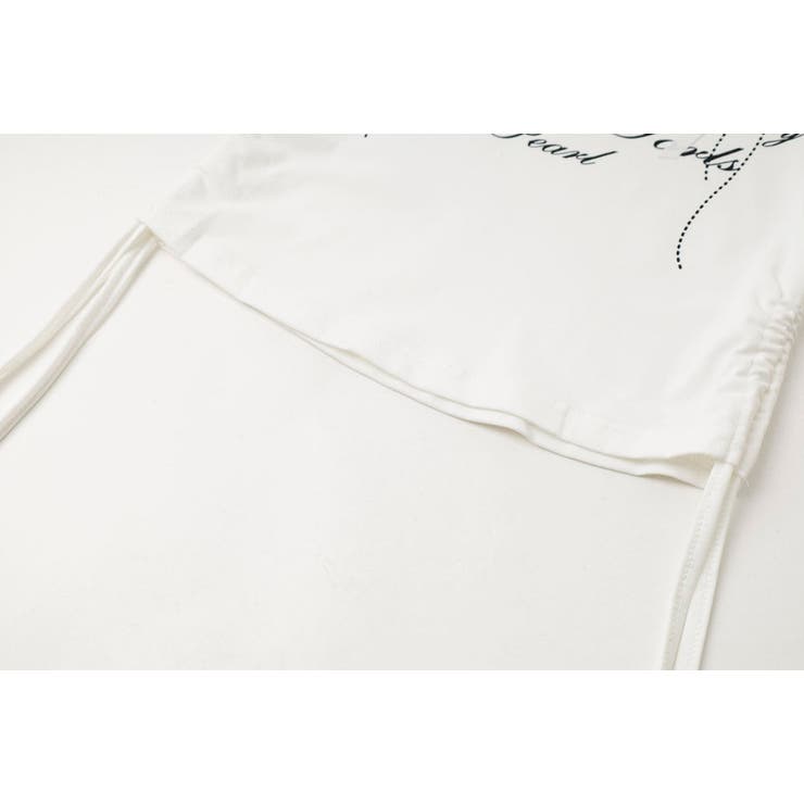 ネックレースデザインリボンプリントTシャツ | URBAN CHERRY | 詳細画像18 