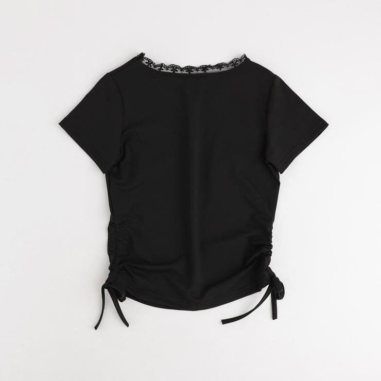 ネックレースデザインリボンプリントTシャツ | URBAN CHERRY | 詳細画像6 