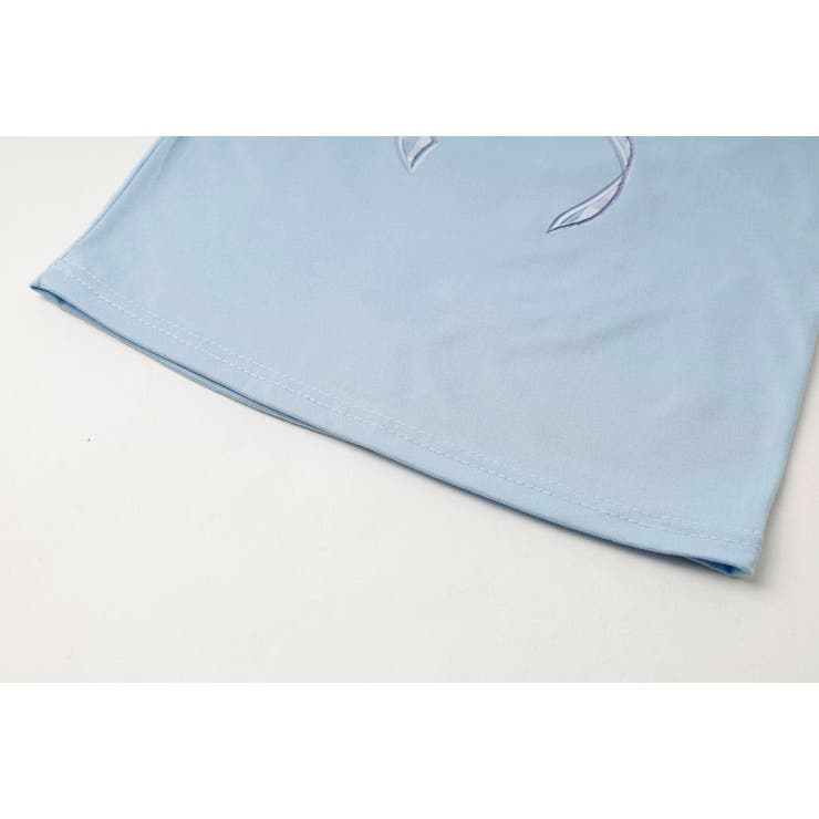 ギンガムチェックリボン刺繍Tシャツ | URBAN CHERRY | 詳細画像21 