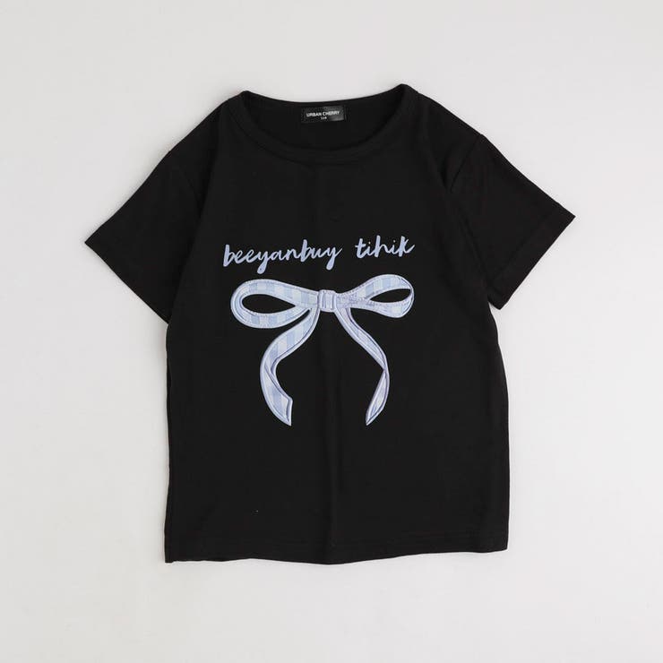 ギンガムチェックリボン刺繍Tシャツ | URBAN CHERRY | 詳細画像7 
