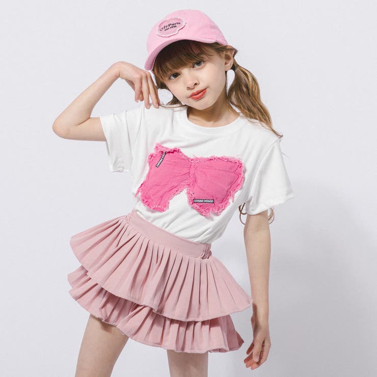 フリンジリボンデザインミニTシャツ | URBAN CHERRY | 詳細画像12 