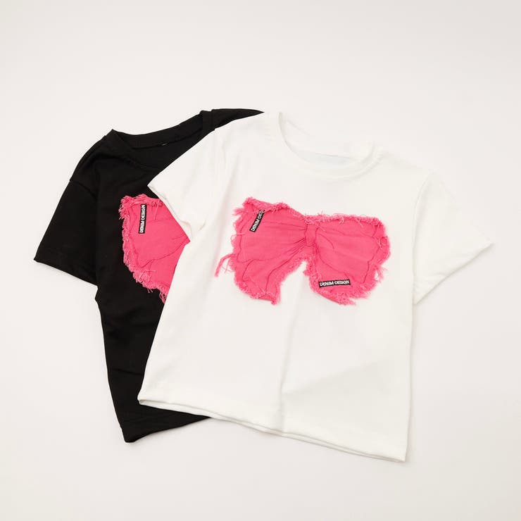 フリンジリボンデザインミニTシャツ | URBAN CHERRY | 詳細画像2 