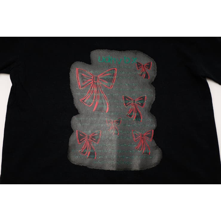 スプレーリボンプリントオーバーサイズTシャツ | URBAN CHERRY | 詳細画像18 
