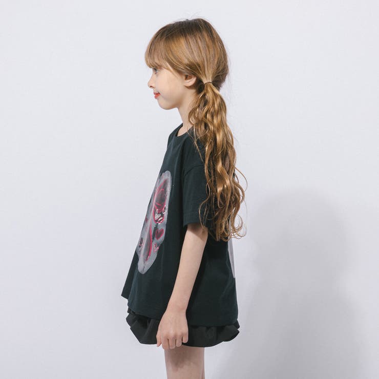 スプレーリボンプリントオーバーサイズTシャツ | URBAN CHERRY | 詳細画像5 