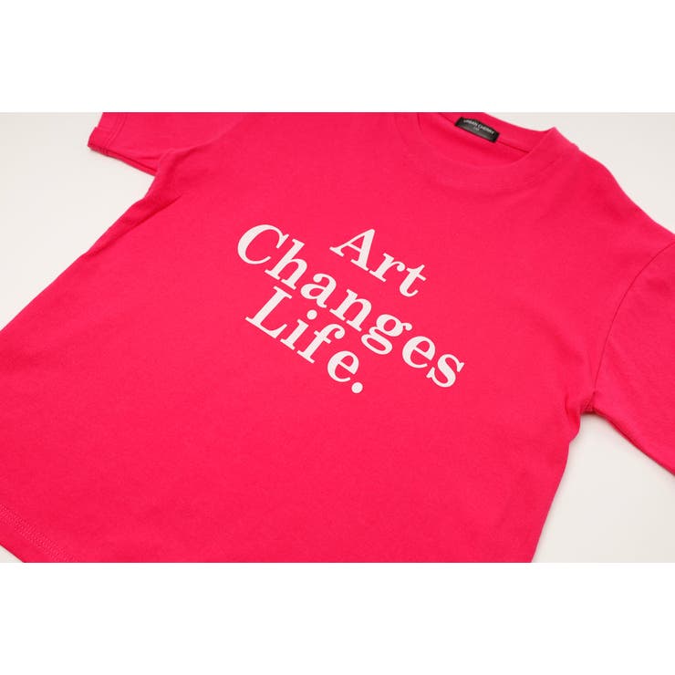 フレンチテキストロゴデザインTシャツ | URBAN CHERRY | 詳細画像17 