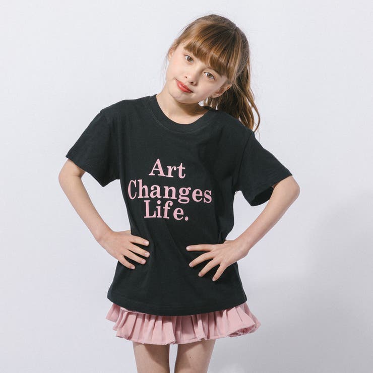 フレンチテキストロゴデザインTシャツ | URBAN CHERRY | 詳細画像26 