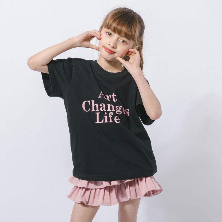 フレンチテキストロゴデザインTシャツ | URBAN CHERRY | 詳細画像3 