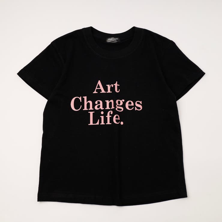 フレンチテキストロゴデザインTシャツ | URBAN CHERRY | 詳細画像5 