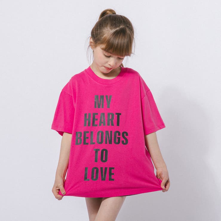 ラブテキストデザインオーバーサイズTシャツ | URBAN CHERRY | 詳細画像13 