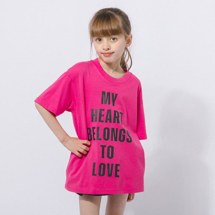 ラブテキストデザインオーバーサイズTシャツ | URBAN CHERRY | 詳細画像14 