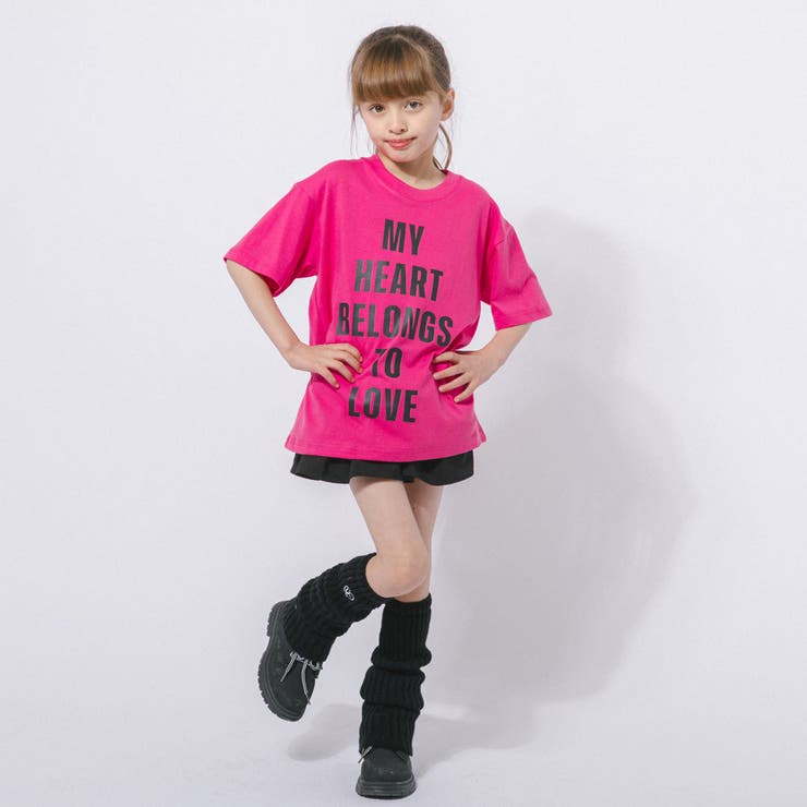 ラブテキストデザインオーバーサイズTシャツ | URBAN CHERRY | 詳細画像15 
