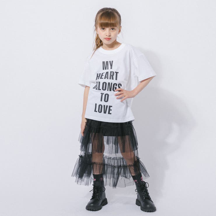 ラブテキストデザインオーバーサイズTシャツ | URBAN CHERRY | 詳細画像27 