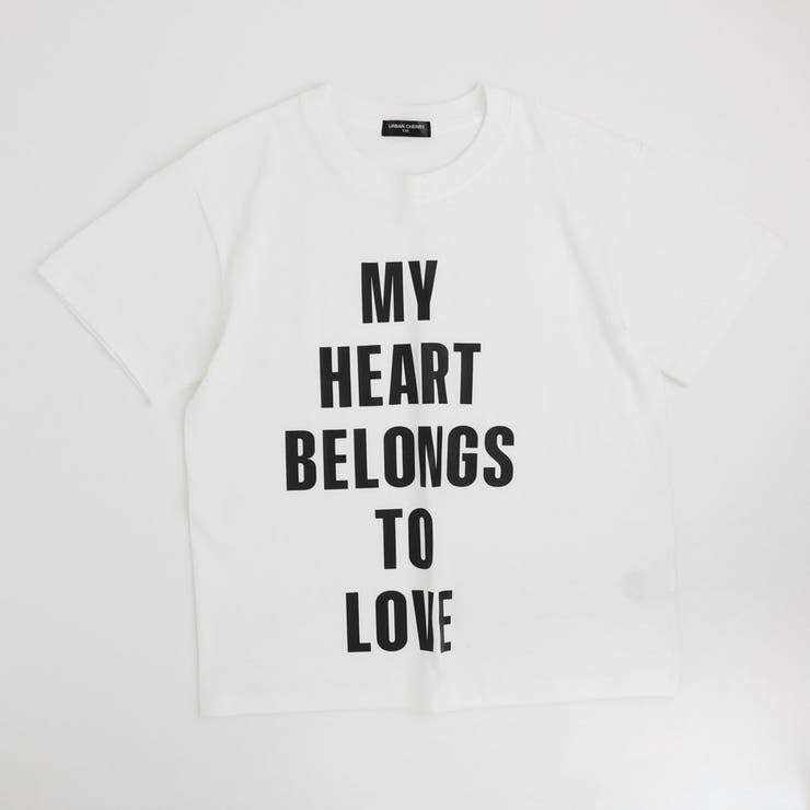ラブテキストデザインオーバーサイズTシャツ | URBAN CHERRY | 詳細画像6 
