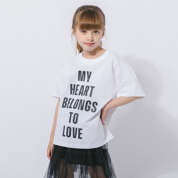 ラブテキストデザインオーバーサイズTシャツ | URBAN CHERRY | 詳細画像9 