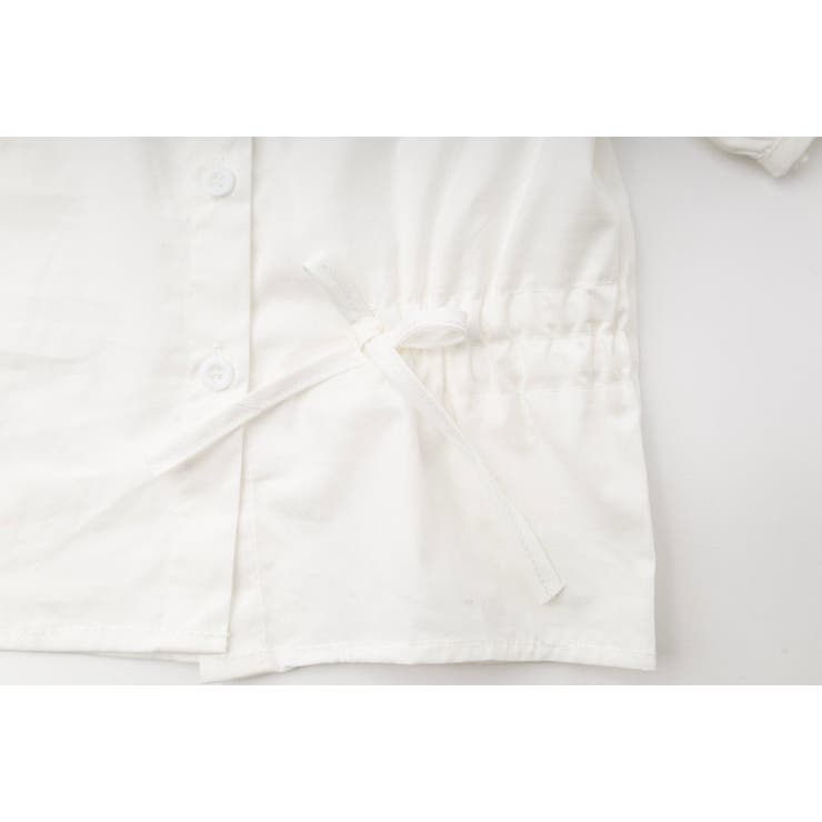 カットデザインギャザーパフスリーブクロップドブラウス | URBAN CHERRY | 詳細画像18 