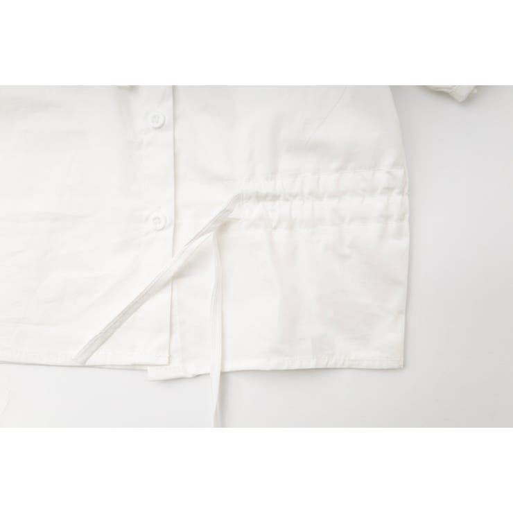 カットデザインギャザーパフスリーブクロップドブラウス | URBAN CHERRY | 詳細画像19 