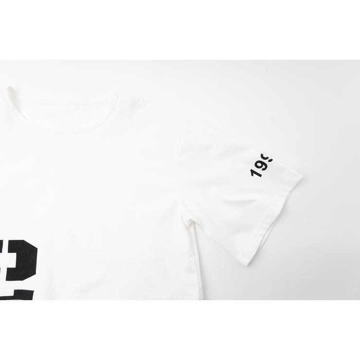 クロップドナンバーロゴデザインTシャツ | URBAN CHERRY | 詳細画像13 