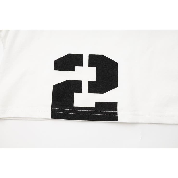 クロップドナンバーロゴデザインTシャツ | URBAN CHERRY | 詳細画像14 