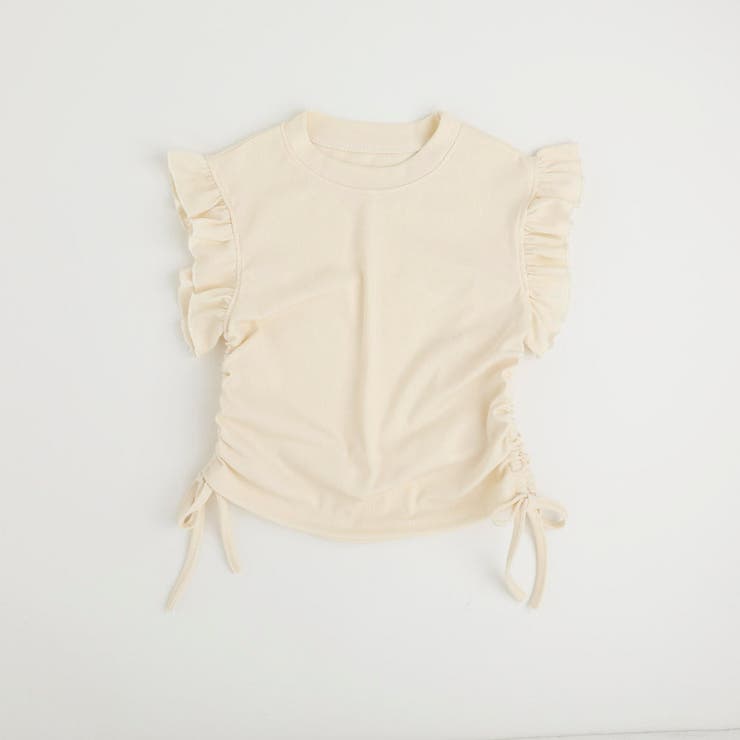 フレンチスリーブフリルサイドギャザートップス | URBAN CHERRY | 詳細画像11 