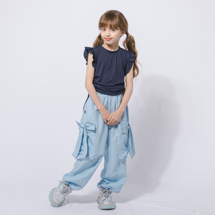 フレンチスリーブフリルサイドギャザートップス | URBAN CHERRY | 詳細画像24 