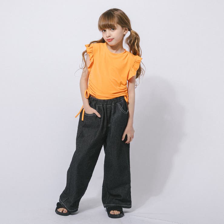 フレンチスリーブフリルサイドギャザートップス | URBAN CHERRY | 詳細画像37 