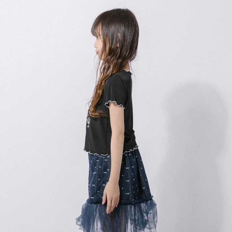 マルチプリント配色メロウTシャツ | URBAN CHERRY | 詳細画像11 
