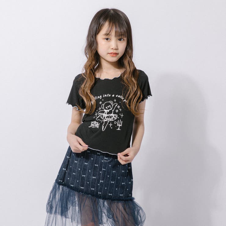 マルチプリント配色メロウTシャツ | URBAN CHERRY | 詳細画像13 
