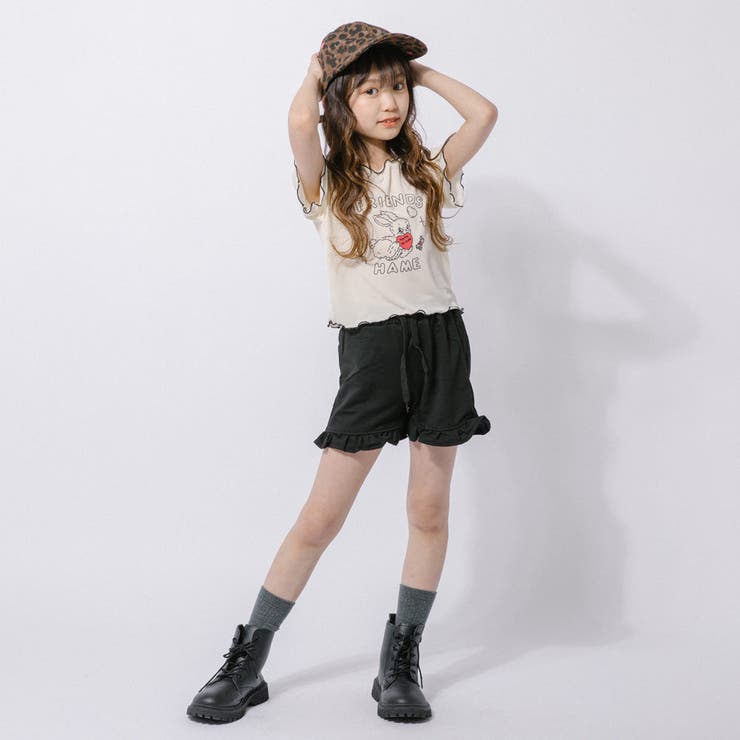 マルチプリント配色メロウTシャツ | URBAN CHERRY | 詳細画像17 